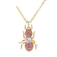 Fashion Ant Insect Pendant Copper Necklace sku image 3