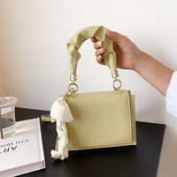 Simple Solid Color Bow Knot Messenger Bags main image 1