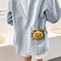 Cute Little Crab Cartoon Doll Chain Key Bag main image 5