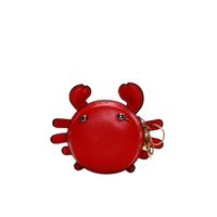 Cute Little Crab Cartoon Doll Chain Key Bag main image 3