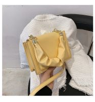 Simple Solid Color Bow Knot Messenger Bags sku image 2