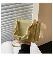 Simple Solid Color Bow Knot Messenger Bags sku image 3