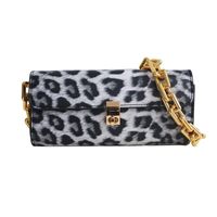 Fashion Leopard Print Chain Armpit Bag sku image 1