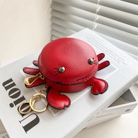 Cute Little Crab Cartoon Doll Chain Key Bag sku image 2
