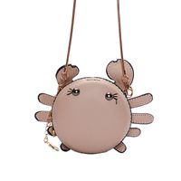 Mignon Petit Sac De Clés De Chaîne De Poupée De Dessin Animé De Crabe sku image 3