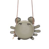 Mignon Petit Sac De Clés De Chaîne De Poupée De Dessin Animé De Crabe sku image 4