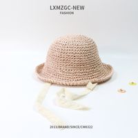Korean Style Lace Children's Straw Hat Wholesale sku image 1