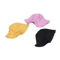 Korean Style Sunscreen Solid Color Big Brim Fisherman Hat Wholesale main image 6