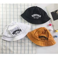 Fashion Embroidery Letters Children's Fisherman Hat main image 3