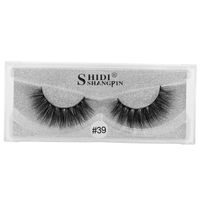 3d Mink False Eyelashes 1 Pair Of Natural Three-dimensional Multi-layer Eyelashes main image 19