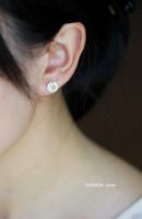 Nihaojewelry Fashion White Daisy 925 Sliver Stud Earrings Wholesale Jewelry main image 4