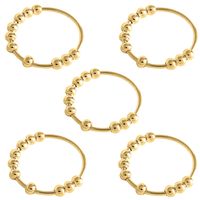Nihaojewelry Fashion Rotatable Round Bead Ring Wholesale Jewelry main image 3