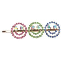 Wholesale Accessories Smiley Face Letter Hairpin Nihaojewelry main image 6