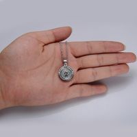 Nihaojewelry مجوهرات كاهن الكاثوليكية سانت بنديكت قلادة الفولاذ المقاوم للصدأ قلادة بالجملة main image 6