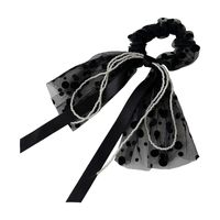 Nihaojewelry Fashion Polka Dot Satin Ribbon Bowknot Hair Scrunchies Wholesale Jewelry main image 6