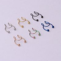 Nose Rings & Studs Geometric 316 Stainless Steel  Plating main image 3