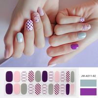 Nihaojewelry 22 Pieces Of Full Stickers Decorative Stickers Fruit Geometricgel Nail Stickers Wholesale main image 23