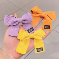 Wholesale Accessories Candy Color Bow Hairpins Nihaojewelry main image 4