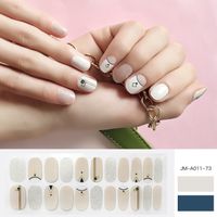 Nihaojewelry 22 Pieces Of Full Stickers Decorative Stickers Fruit Geometricgel Nail Stickers Wholesale sku image 1