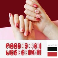 Nihaojewelry 22 Pieces Of Full Stickers Decorative Stickers Fruit Geometricgel Nail Stickers Wholesale sku image 14