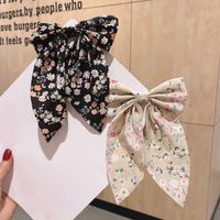 Wholesale Accessories Korean Floral Bow Hairpin Nihaojewelry main image 3