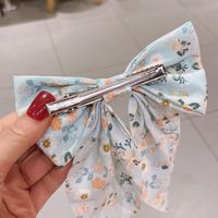 Wholesale Accessories Korean Floral Bow Hairpin Nihaojewelry main image 5