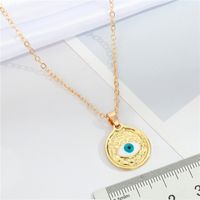 Nihaojewelry Fashion Devil's Eye Water Drop Necklace Wholesale Jewelry main image 3