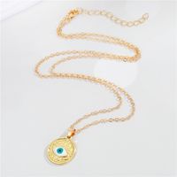 Nihaojewelry Fashion Devil's Eye Water Drop Necklace Wholesale Jewelry main image 5