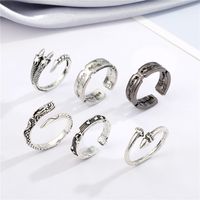 Wholesale Jewelry Fashion Multi-element Pattern Openings Adjustable Ring Nihaojewelry main image 1