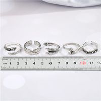 Wholesale Jewelry Fashion Multi-element Pattern Openings Adjustable Ring Nihaojewelry main image 3