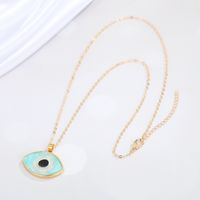 Nihaojewelry Creative Devil Eye Clavicle Chain Necklace Wholesale Jewelry main image 1