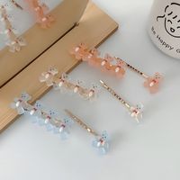 Wholesale Accessories Frosted Soft Candy Bear Hairpin Combination Nihaojewelry main image 4