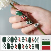 Wholesale Fashion Transparent Geometric Pattern Gel Nails Patches With Nail File 22 Pieces Set Nihaojewelry main image 5