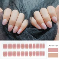 Wholesale Fashion Transparent Geometric Pattern Gel Nails Patches With Nail File 22 Pieces Set Nihaojewelry main image 11