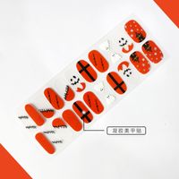 Wholesale Fashion Cartoon Halloween Pattern Gel Nails Patches With Nail File 22 Pieces Set Nihaojewelry main image 6