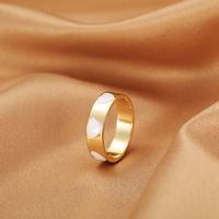 Wholesale Jewelry Fashion Heart Color Drop Oil Open Ring Nihaojewelry sku image 5