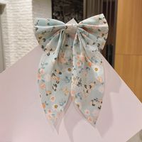 Wholesale Accessories Korean Floral Bow Hairpin Nihaojewelry sku image 2