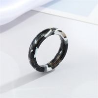 Nihaojewelry Retro Mode Unregelmäßiges Muster Kontrast Farbe Ring Großhandel Schmuck sku image 2