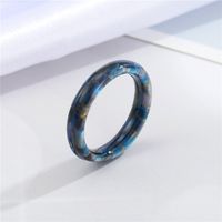 Nihaojewelry Retro Fashion Irregular Pattern Contrast Color Ring Wholesale Jewelry sku image 3