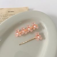 Wholesale Accessories Frosted Soft Candy Bear Hairpin Combination Nihaojewelry sku image 2
