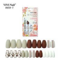Nihaojewelry Finished Ballet Faux Ongles Patchs 24 Pièces Accessoires En Gros main image 9