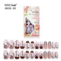 Nihaojewelry Finished Ballet Fake Nail Patches 24 Pieces Wholesale Accessories main image 19