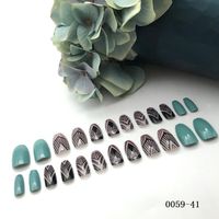 Nihaojewelry Finished Ballet Fake Nail Patches 24 Pieces Wholesale Accessories main image 28