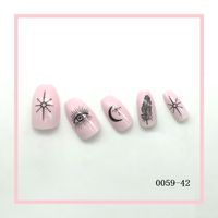 Nihaojewelry Finished Ballet Fake Nail Patches 24 Pieces Wholesale Accessories main image 30
