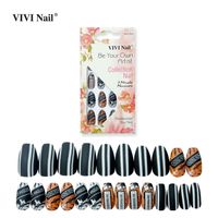 Nihaojewelry Finished Ballet Fake Nail Patches 24 Pieces Wholesale Accessories sku image 8