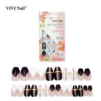 Nihaojewelry Finished Ballet Faux Ongles Patchs 24 Pièces Accessoires En Gros sku image 12