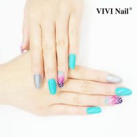 Wholesale Fashion Gradient Color Matte Nails Patches 24 Pieces Set Nihaojewelry main image 5