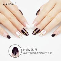 Wholesale Fashion Shield-shaped Pattern Nails Patches 24 Pieces Set Nihaojewelry main image 3