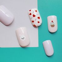 Wholesale Accessories Ice Cream 24 Pieces Fake Nails Nihaojewelry main image 6