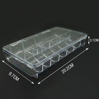 Wholesale Accessories 500 Pieces Fake Nails Empty Plastic Box Nihaojewelry main image 5